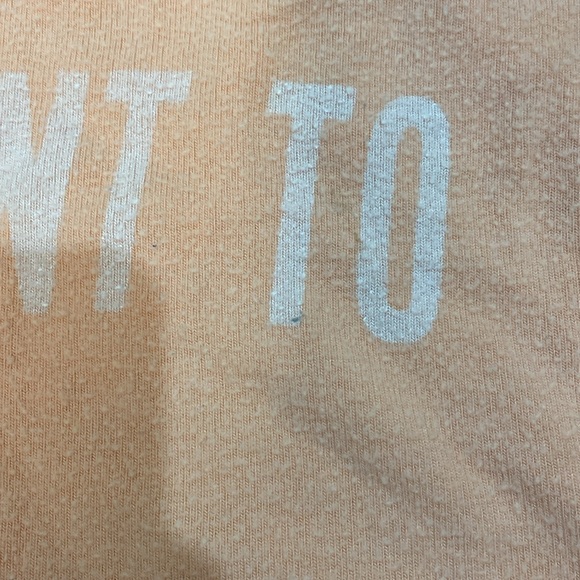 Wild Fox peach I want to live on an island sweater - Picture 3 of 9